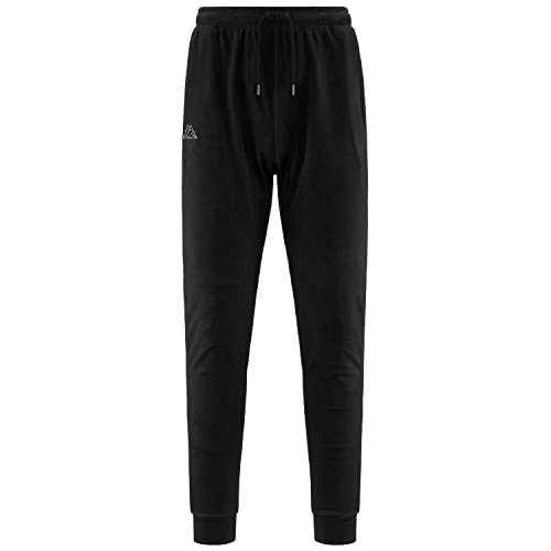Kappa Logo Day Slim Pantalon de Sport Hommes, Noir, XXL