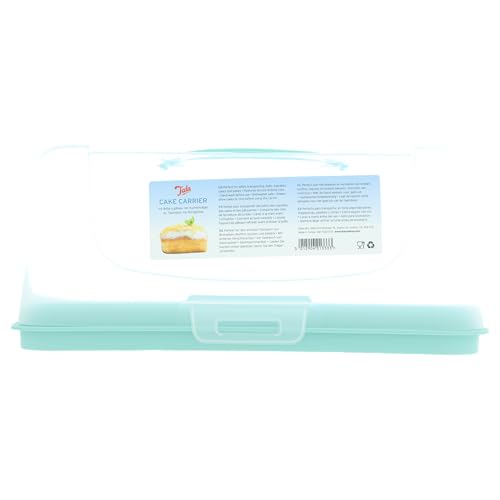 Tala Rectangular Cake Carrier and Storage Container, Ideal for Cakes, Loafs and Cupcakes, Airtight...