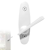 Sliding Door Lock Replacement for Andersen, Long-Lasting White