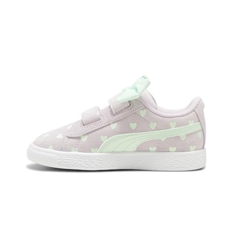 PUMA Kids Girls Suede Classic Lf Re-Bow V Slip On Sneakers Shoes Casual - Purple - Size 1.5 M3