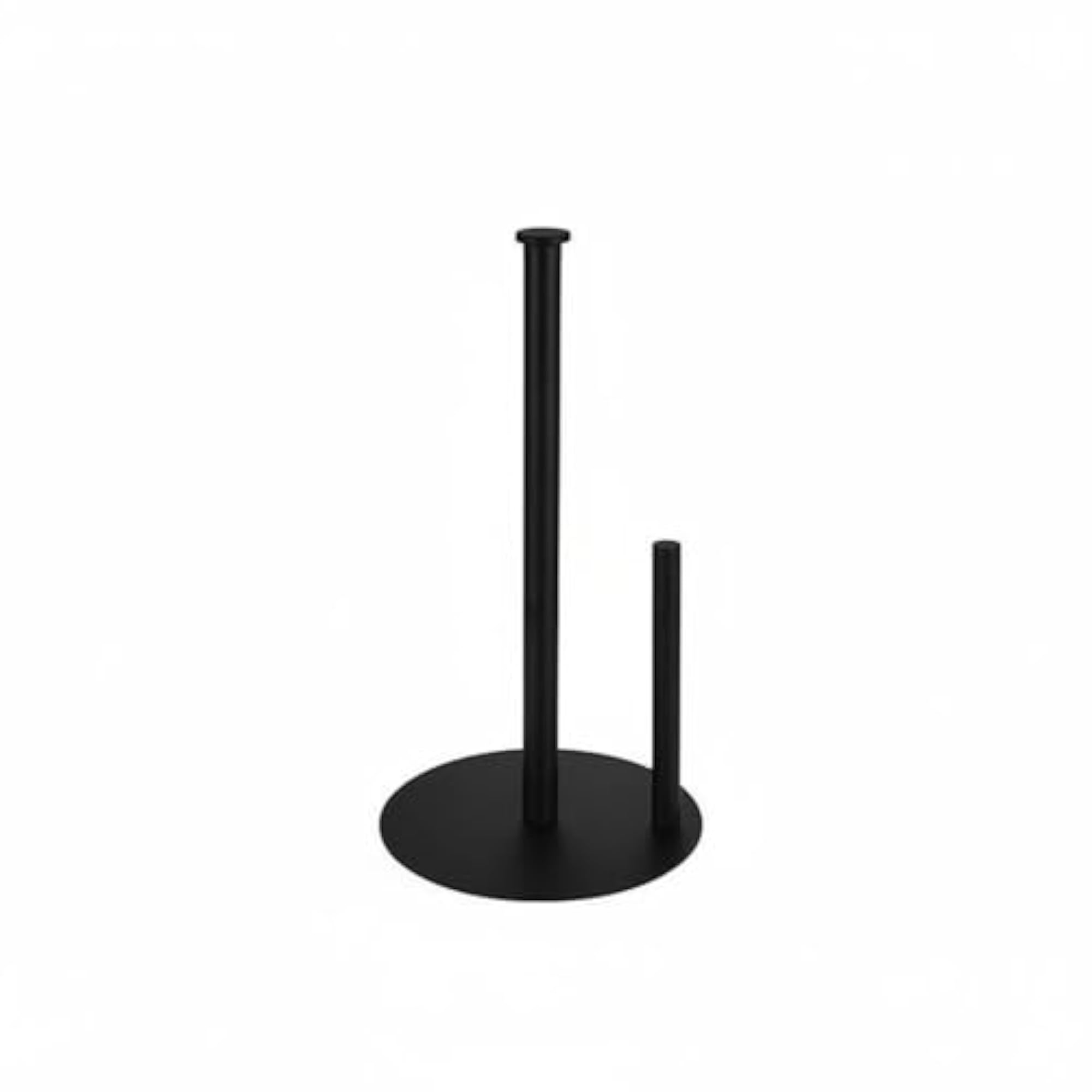 No Drill Countertop Paper Towel Holder, Black