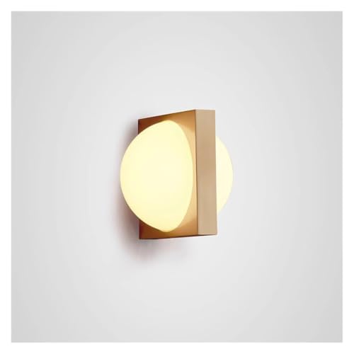 Lámpara de pared de cristal compacta para iluminar espacios reducidos 4