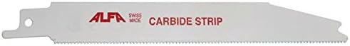 Alfa Tools RSC63418T 6" 18Tpi Carbide Strip Reciprocating Saw Blade
