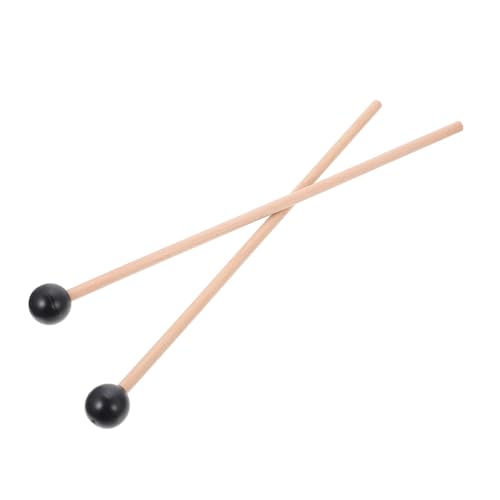 BESPORTBLE 1 Pair Xylophone Percussion Mallets of Durable Drumsticks for Beginners High Grade Tips for for Marimba and Other Percussion Instruments