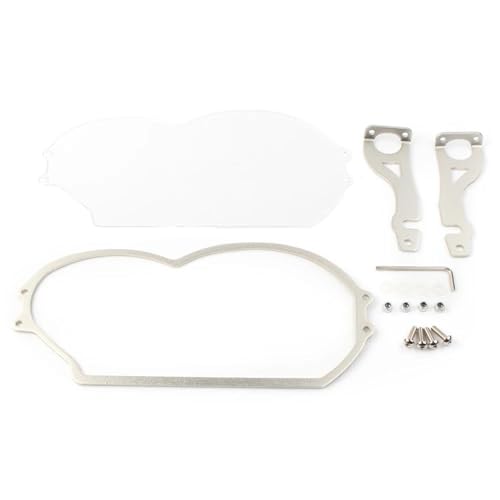 Cache phare de moto transparent avec support pour BMW R1200 GS 2005-2012 - 2