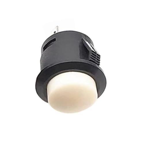 Boutons-poussoirs de réinitialisation ronds 16mm 250V lot de 6 pièces pour vos circuits