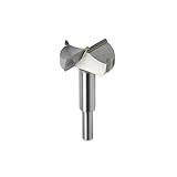 Kangsiyu 15mm-80mm Forstner Carbon Steel Boring Drill Bits Woodworking Self Centering Hole Saw Tungsten Carbide Wood Cutter Tools Set(19mm)