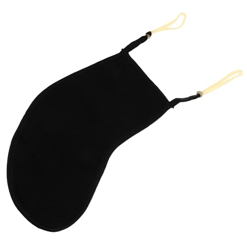 Ciieeo Almohadilla para Barbilla de Violín Negra, Accesorio Multifunción Anti-sudor, Soporte Cómodo para Violinistas, Compatible Reposa Hombros, Protección Duradera para Estilo Aleatorio