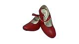 zapatos rojos niña el corte ingles Cierre con hebilla Zapato Flamenco Baile sevillanas niña Rojos 29