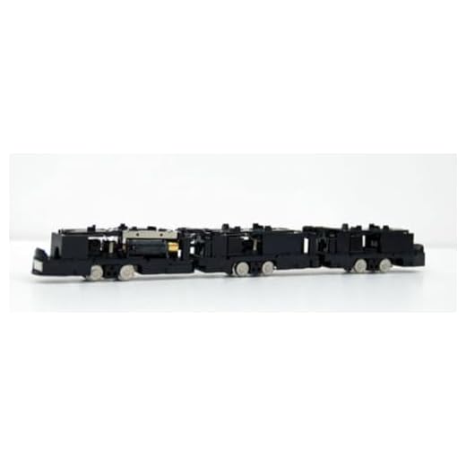 Kato TM-LTR04 Chassis TM--LTR04 Rahmen mit dreifachem Gelenkkörper 175 mm für Bearbeitung und Motoren, Motoren, Maßstab 1:160
