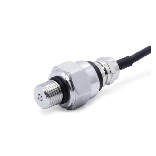 LBBCQVJK MEMS Pressure Sensor Transmitter Stainless Steel G1/4 9-36V 4-20mA 0-25bar Optional Water Fuel Gas Oil(0-25bar)