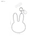 Gourmandies Miffy Multi Ring Plus Silicone Bracelet Face MF-457GY