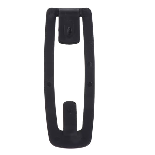 Hebilla para gafas de esquí contra caídas: clip de casco negro muy resistente