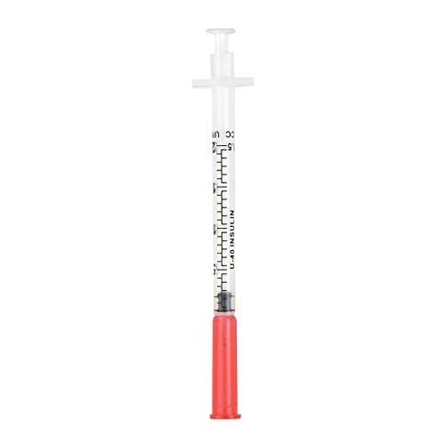 Brandzig U-40 Pet Insulin Syringes 29G 1/2Cc, 1/2" 30-Pack #TOP2