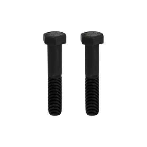 Image of 2Pcs Blade Bolt PTO Shaft Shear Bolts Diameter 9.5 mm (3 /8 Inch 24 UNF) Length 51 mm (2 Inch) Compatible with Castelgarden 12735698 /0 Compatible with Snapper 9-0167 Strength 10.9