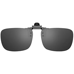 Flip-up Polarized Sun – Dark Gray (57*40mm-1 Pack)