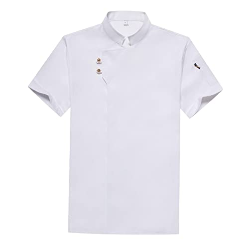 Tachiuwa de manga, de malha respirável de amigável uniformes para restaurantes hotéis homens, XXXL