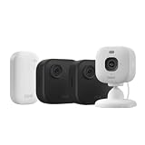 Videocamera Blink Outdoor 4 + Videocamera Mini 2K+ Blink (Bianco), Modulo di sincronizzazione di base incluso