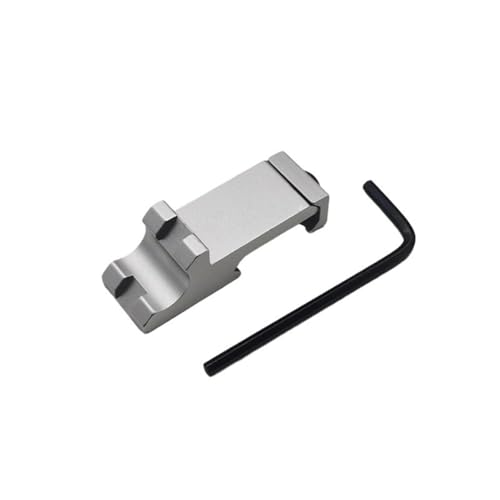 45 Degree Angle Flashlight Side Rail RTS Tactical Sight Rail Attachment KAC Machine Sight Alloy Adapter