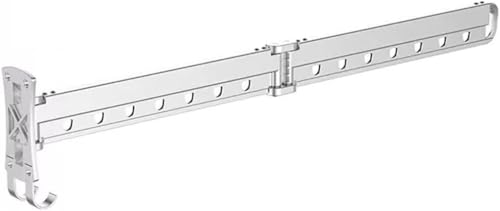 Tendedero de pared plegable para interiores, diseño multifuncional para uso doméstico