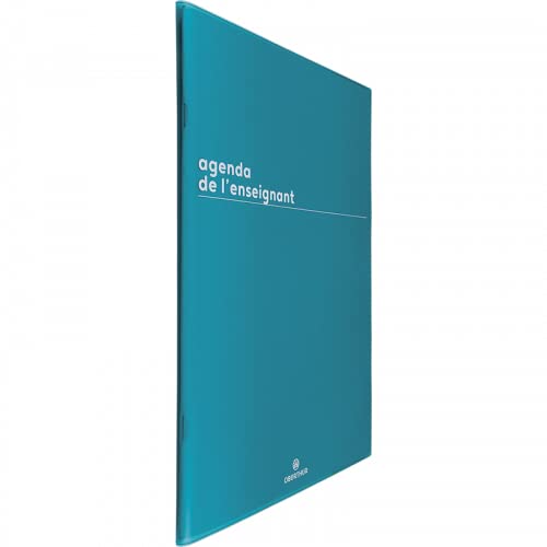 Image secondaire de Oberthur - 1 Agenda Semainier de l'Enseignant - Couverture Boréal Vert - Septembre 2023 à Septembre 2024 - Format 21,5 x 30 cm