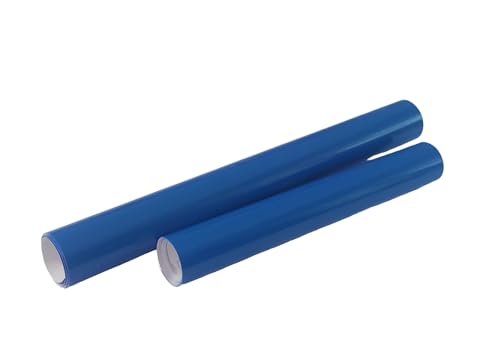Mavi Renk Parlak Kendinden Yapışkanlı Otomobil Jant Motorsiklet Bisiklet Mobilya Beyaz Eşya Aksesuar Kaplama Folyosu Su Geçirmez Dayanıklı Folyo (126cmX30 cm)