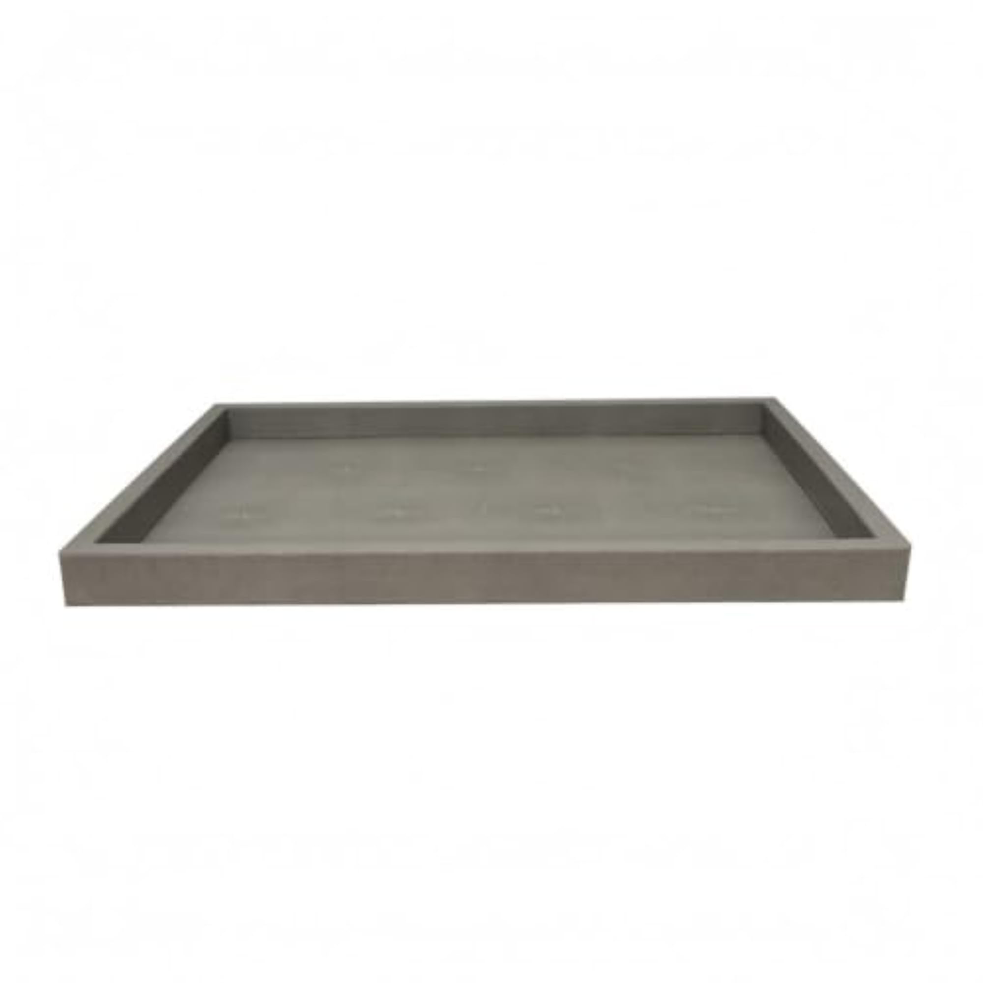 Versatile Wooden Tray with Raised Edges, Decorative Rectangular Tray
