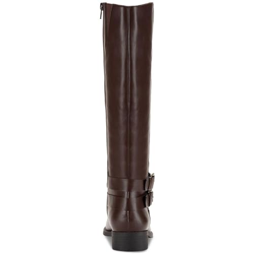 Style & Co. Womens Maliaa Wide Calf Riding Knee-High Boots Brown 8 Medium (B,M)3