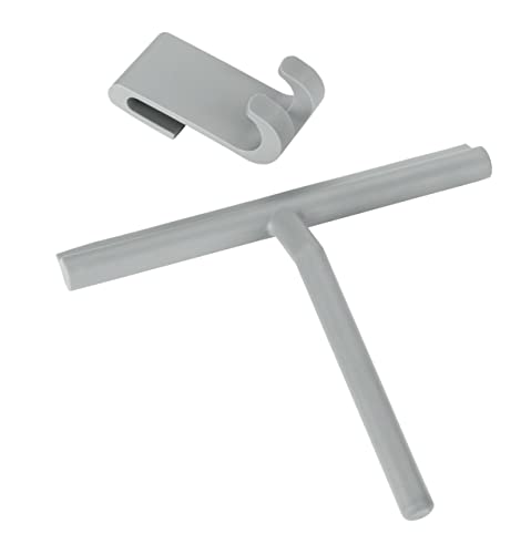 Preisvergleich Produktbild WENKO Badezimmerwischer Silikon Mola Grau