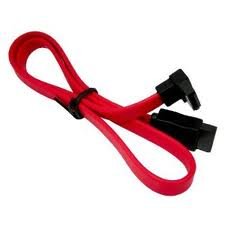 Cable SATA con seguro ángulo recto de 18 pulgadas