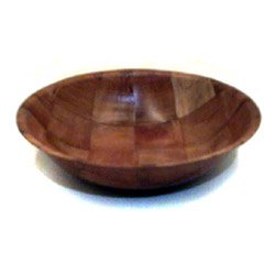 Thunder Group 8" x 2 1/4" Woven Wood Bowl