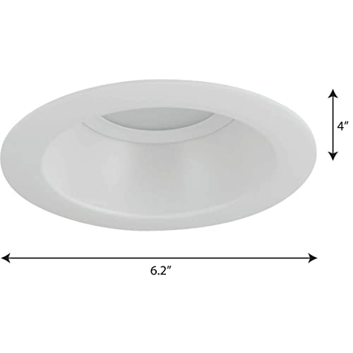 Progress Lighting 5" LED Recessed Trim Light, Satin White by Progress Lighting - Used condition - Image 3