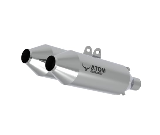Barrel Atom Exhaust for Interceptor 650 and GT 650-image-47