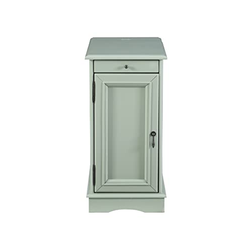 Powell Furniture Butler Accent Table, Aqua, Small - Thumbnail 2
