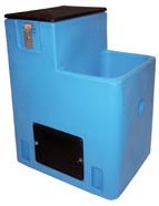 Miraco Lil' Spring 2800 Single Sided Automatic Livestock Waterer - Blue Unheated