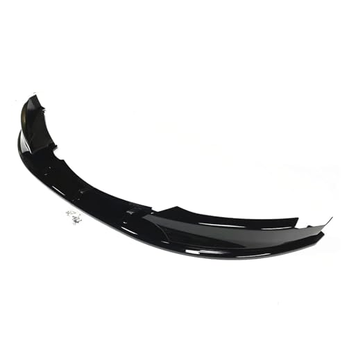 Becquet de lèvre avant pour BMW Série 1 E82 noir brillant 2008-2011