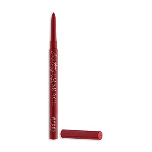 WYCON Cosmetics LASTING EMBRACE - Automatischer Lippenstift, Automatischer Lippenstift, Lang anhaltende intensive Farbe (08 DEEP RED) Cover
