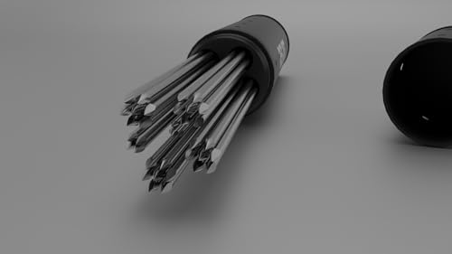 Image of reviti K Wire Container Slotted For Various Sizes of K wire in light weight Aluminium & Autoclavable (6 inch)