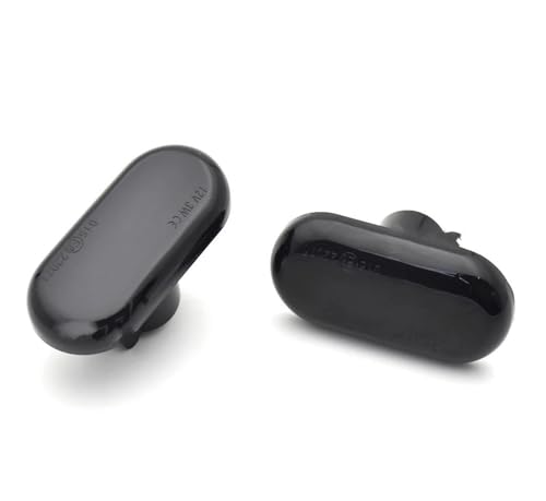 Señal de giro lateral con luz led dinámica y acabado ahumado de alta resistencia para Megane