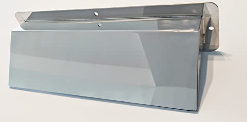 CASCADES-INOX Hoja de agua Bec de 70 cm de ancho / pared 76 cm por 13 cm Cover