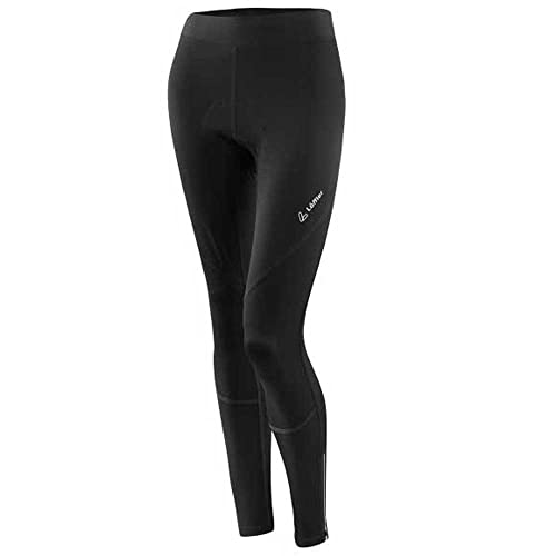 Collant Loeffler W Bike Long Tights Basic Gel avec protection gel pour femme 42