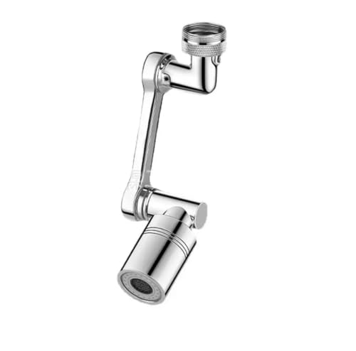 Filtro de salpicaduras universal y extensor de grifo ahorrador de agua con ajuste de ángulo 2