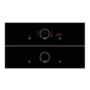 NEFF T58SHF1L0, N 70, Induktionskochfeld, autarkes Glaskeramik-Kochfeld 80 cm breit, Twist Touch, Home Connect, Smart Hood Automatic, Powerstufe, aufliegend, Schwarz