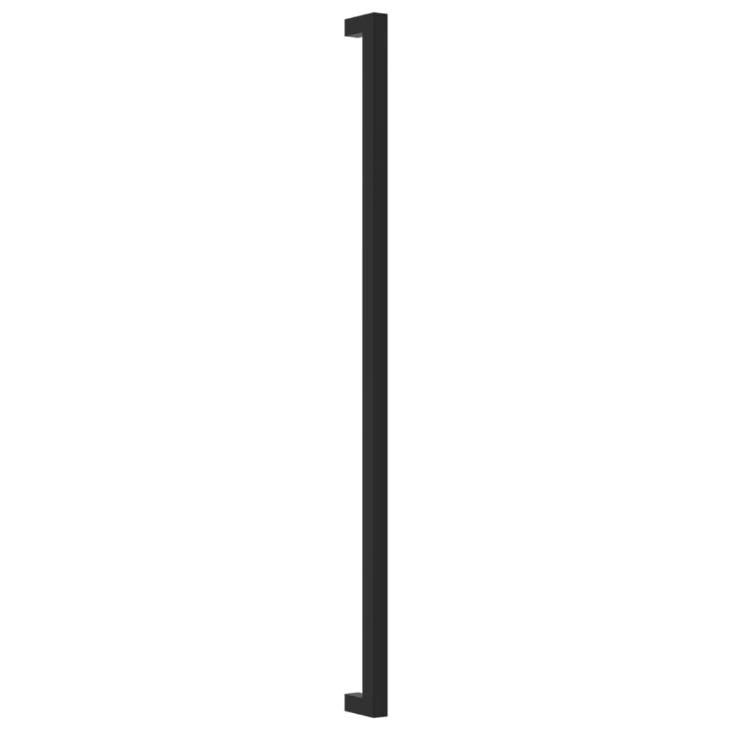 Genérico Tiradores para armarios 10 uds Acero Inoxidable Negro 480 mm,Bricolaje,Accesorios de Bricolaje,Ferretería para armarios,Pomos y picaportes de armarios-3203678