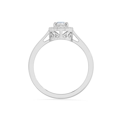 Natural Gemstone Oval Halo Rings for Women in 925 Silver/18K Yellow/Rose Gold Vermeil, Birthstone Jewelry Gifts for Her Birthday, Wedding Anniversary, Christmas, Mothers Day, Graduation4