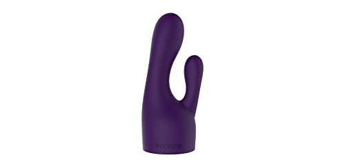 Nalone Siliconen Pebble opzetstuk voor vibrator en massagestaaf, paars - Afbeelding 4