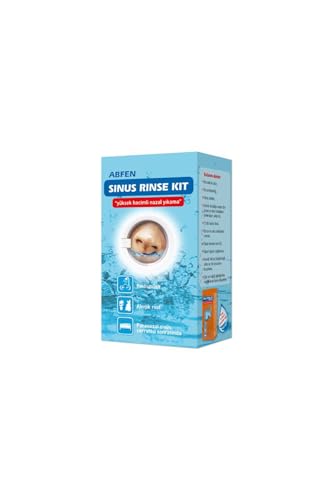 Abfen Sinus Rinse Kit Nazal Yıkama, 25 Adet