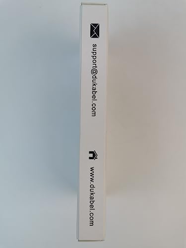 DuKabel Słuchawki douszne USB Zestaw słuchawkowy do gier USB z mikrofonem MEMS i regulacją głośności Zestaw słuchawkowy do komputera PC z redukcją szumów na PS4 PS5 PC Skype Office Live - 1.8m