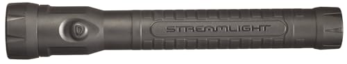 Image of Streamlight 76442 PolyStinger LED HAZ-LO Intrinsically Safe Rechargeable Flashlight with 120-Volt AC /12-Volt DC Charger, Black - 130 Lumens