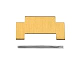 tissot goldrun gent sapphire Bandmaterialtyp: Edelstahl SEQLTWFC Kompatibel mit Tissot PRX Super Player T137410 T137407 Uhrenarmband Herren 27 x 12 mm und Damen 24 x 11 mm Präzisionsstahlarmband Uhrenabschnitt(Golden one section,Men 27X12mm)